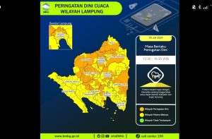 Hujan Guyur Lampung Merata