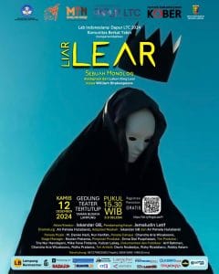 Monolog “Lear” Tampil di Taman Budaya Lampung