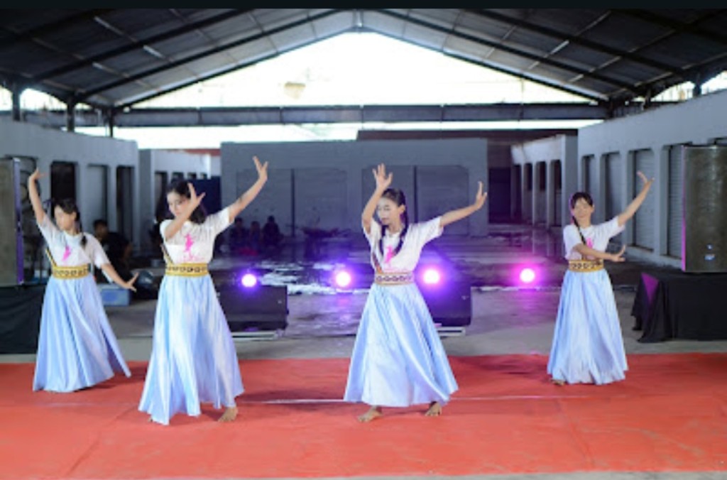 Penampilan peserta Bedawa Movement Pringsewu.