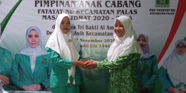 Khomsiawati Jadi Ketua PAC Fatayat NU Palas 2024-2028