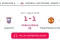 Ipswich Tahan Imbang MU di Babak Pertama