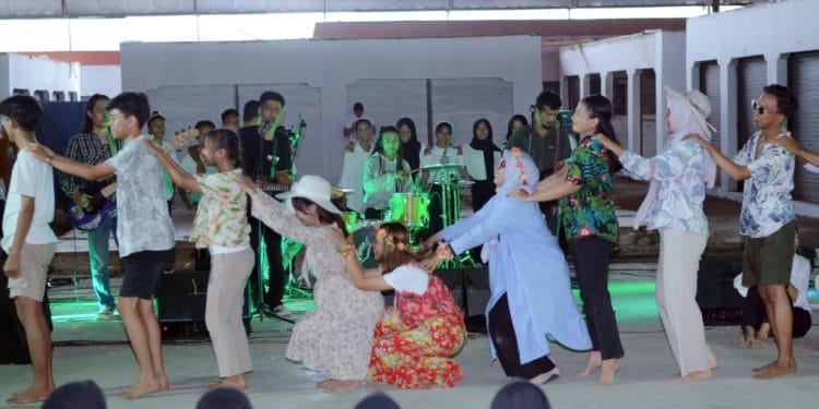 Pasar Mangkrak di Pringsewu Disulap Jadi Ruang Seni