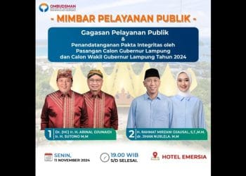 Ombudsman RI Lampung Mimbar Pelayanan Publik