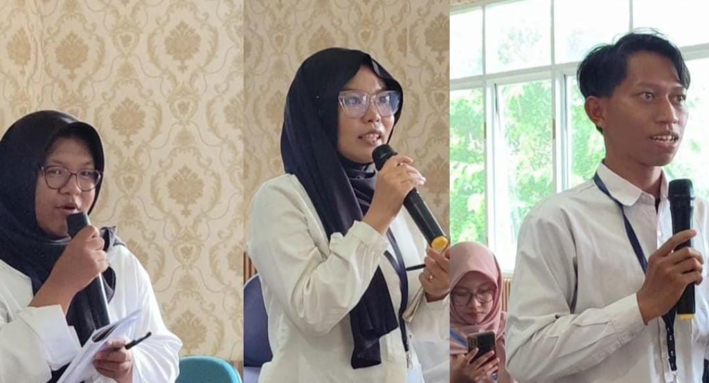 Peserta pelatihan jurnalistik 