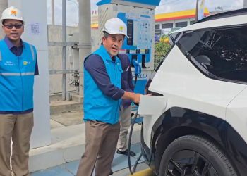 PLN Perkuat SPKLU di Jalur Sumsel-Lampung Dukung Nataru 2024