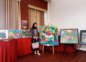 Sanggar Bulan Temanggal Ramaikan Bazar UMKM Pringsewu
