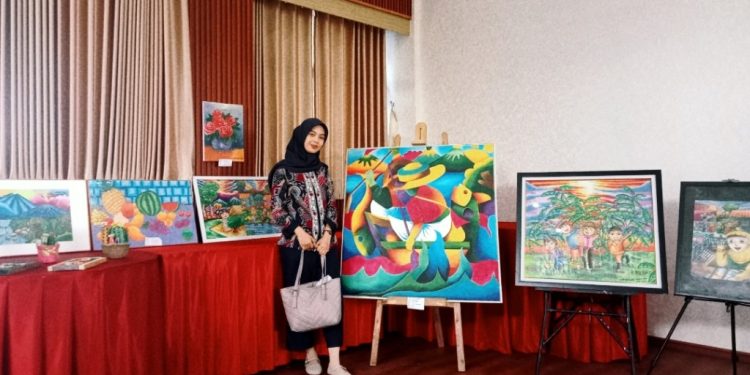 Sanggar Bulan Temanggal Ramaikan Bazar UMKM Pringsewu