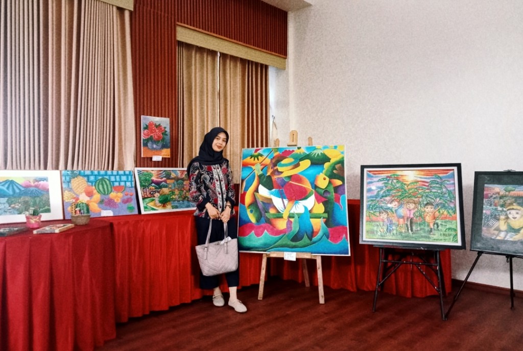 Sanggar Bulan Temanggal Ramaikan Bazar UMKM Pringsewu