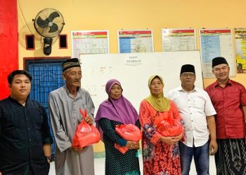 Karang Taruna Kardela Jaya dan Mahasiswa KKN Unila Galang Dana untuk Korban Banjir Lampung Selatan