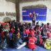 Jarwo Songha Hibur Anak-anak Penyintas Longsor lewat Dongeng