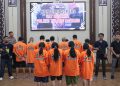Satreskrim Polres Tulang Bawang Tangkap 11 Pelaku Kejahatan dalam Dua Pekan