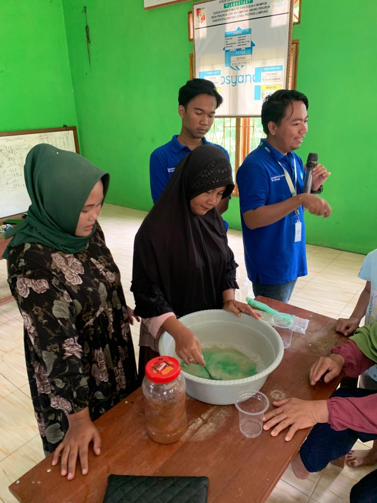 sosialisasi pemanfaatan limbah organik