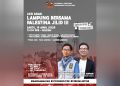Aksi damai lampung bersama palestina