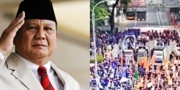 May Day dihadiri presiden Prabowo Subianto