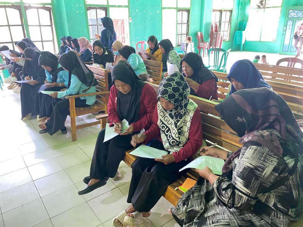 Nampak antusiasme peserta