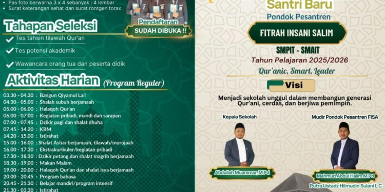 Penerimaan santri baru