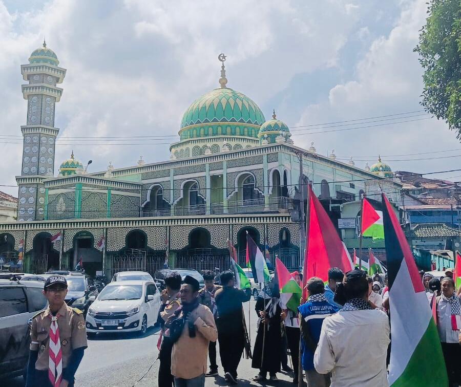 .Donasi Solidaritas 1 Milyar Lampung untuk Palestina