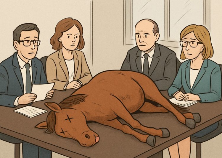 Merapah.com Teori kuda mati