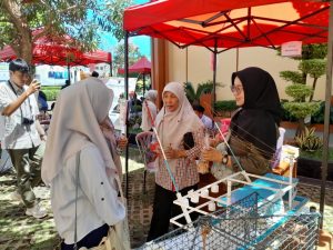 Mitra Bentala di Sustainability Awareness Day Unila Tampilkan Produk Unggulan Komunitas