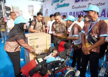 Penyandang Disabilitas Lampung Raih Rekor Muri