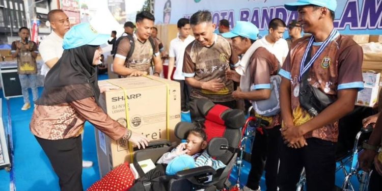 Penyandang Disabilitas Lampung Raih Rekor Muri
