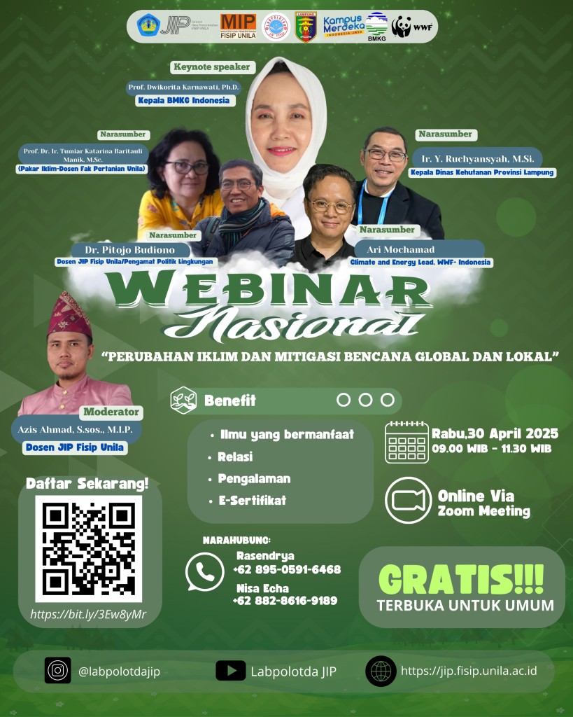 flyer webinar perubahan iklim