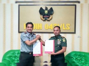 Sah! Lapas Kalianda dan Kodim 0421 Tandatangani PKS Jaga Stabilitas Keamanan dan Ketertiban