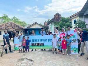 TDM dan Jaringan Honda Lampung Salurkan 75 Hewan Kurban Serentak di Iduladha 2025