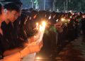 Aksi 1000 Lilin Wafatnya Pratama Wijaya 3