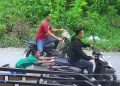 pelaku perampasan motor ditangkap
