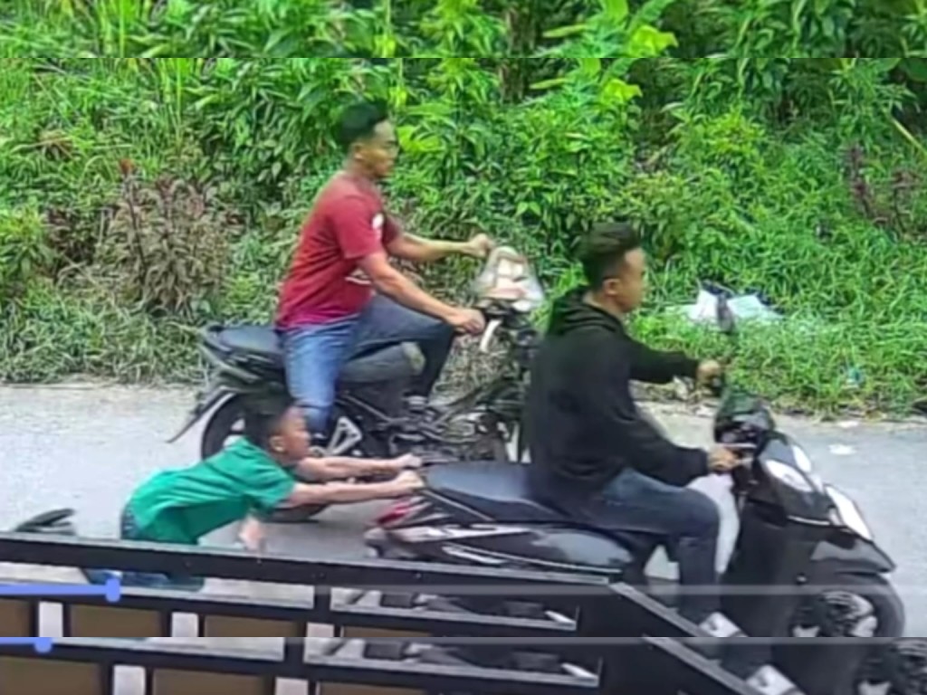 pelaku perampasan motor ditangkap