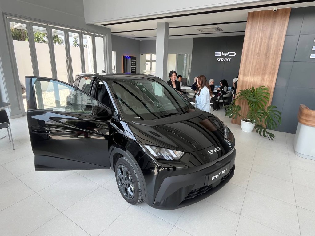 Mobil listrik BYD Atto 1.
