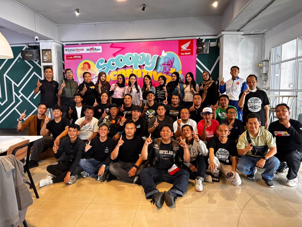 Scoopy Velocreativity Vol. 2 Hadirkan Kreativitas dan Keselamatan Berkendara di 5 Kota Lampung