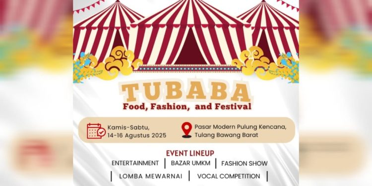 Tubaba Festival 2025 Hadir Meriahkan Kemerdekaan dengan Food, Fashion, and Festival