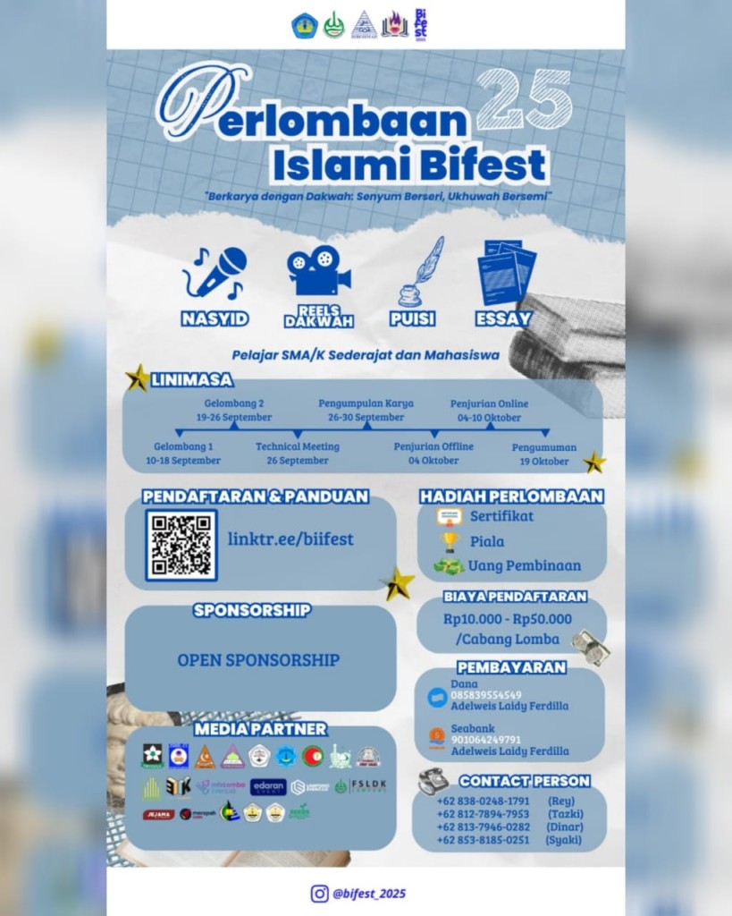 2 Birohmah Unila Gelar Bifest 2025