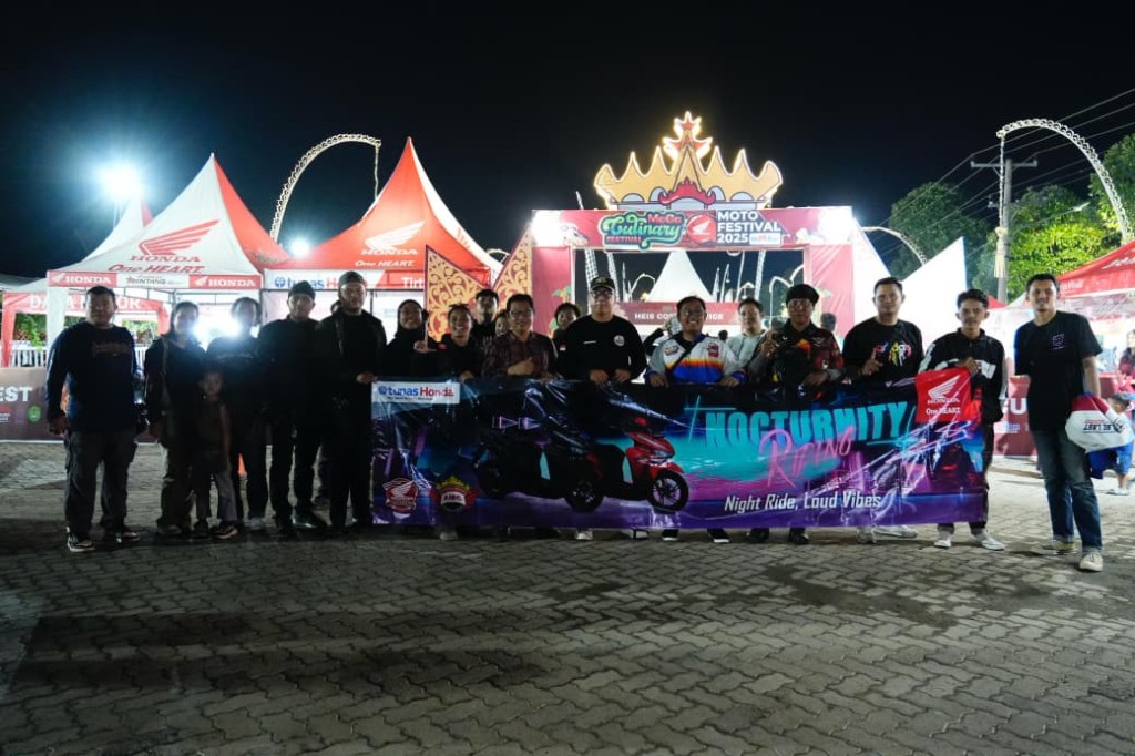 AHM Dukung Kebersamaan Komunitas Honda di Lampung melalui Nocturnity..