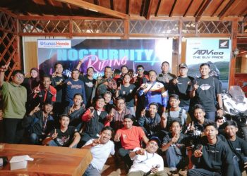 AHM Dukung Kebersamaan Komunitas Honda di Lampung melalui Nocturnity