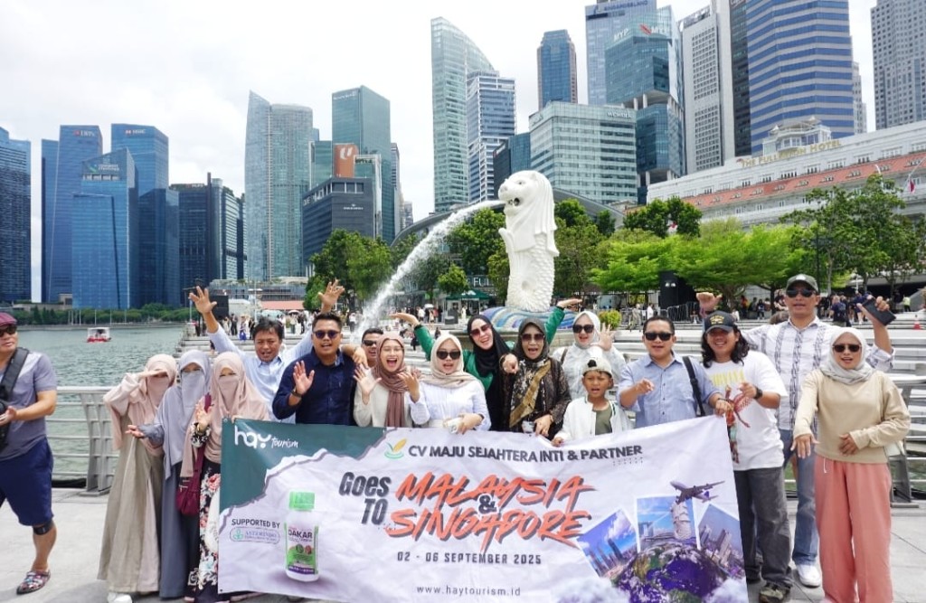 CV Maju Sejahtera Inti Gelar Wisata Internasional Bareng Hay Tourism.
