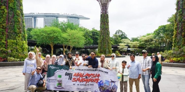 CV Maju Sejahtera Inti Gelar Wisata Internasional Bareng Hay Tourism