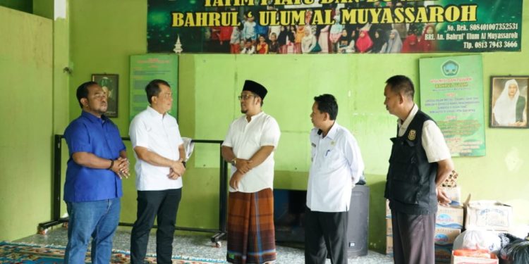 Kejati Lampung dan Pelindo Salurkan Bantuan untuk Korban Banjir