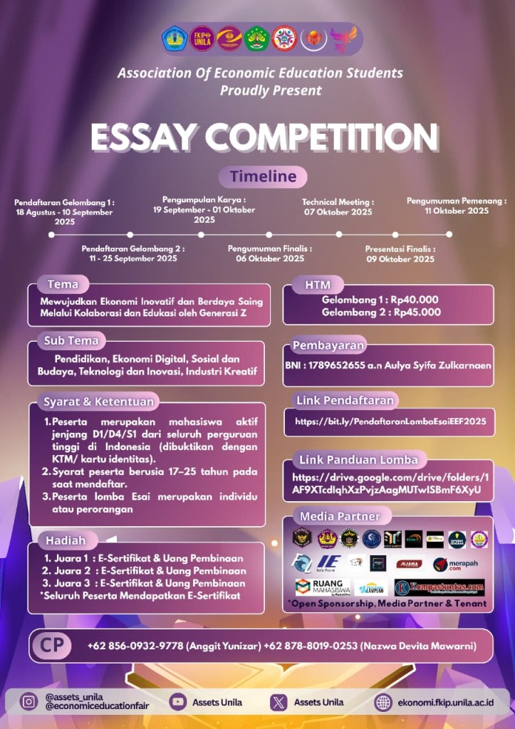 Lomba Esai Dorong Gagasan Inovatif