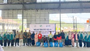 PLN UPT Tanjung Karang dan YBM Gelar Milad ke-19, Salurkan Zakat