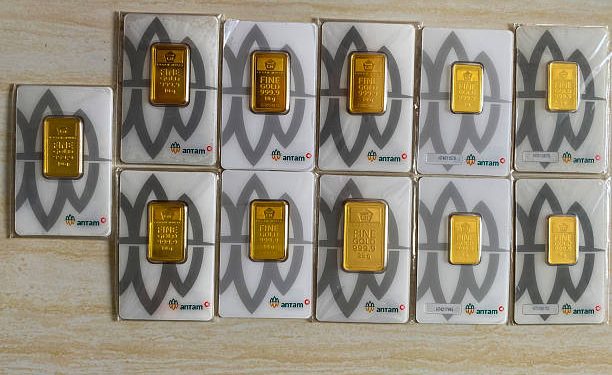 harga emas antam turun