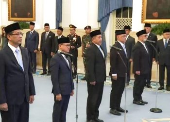 presiden lantik menteri baru