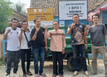 DLH Lampung Selatan Dukung Pengurangan Sampah Destana dan Bank Sampah Maja.