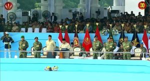 HUT ke-80 TNI di Monas: TNI dan Rakyat Bersatu untuk Indonesia Maju