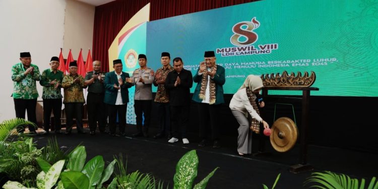 Wagub Buka Muswil LDII, Dorong Kolaborasi untuk Lampung Maju