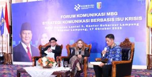 Kemkomdigi Dorong Penguatan Komunikasi Krisis dan Tata Kelola Program MBG di Lampung