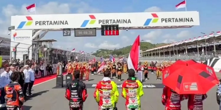 Penonton MotoGP Tembus Rekor 140 Ribu di Mandalika