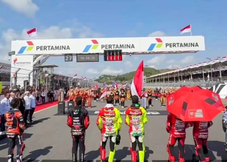 Penonton MotoGP Tembus Rekor 140 Ribu di Mandalika